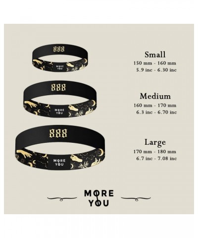 GIFT (+1 Bracelet) - MoreYou - New Generation & Creative Bracelet - "Wear Your Passion, Share Your Fashion" Reversible Flexib...