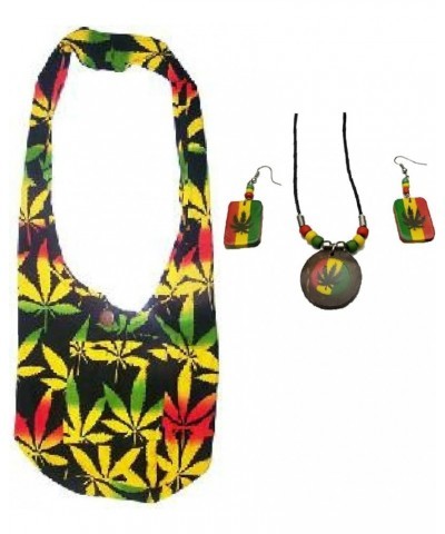 Women Rasta Wooden Earrings Reggae Jamaica African Queen Style 6 Pcs Marijuana Set $11.67 Earrings