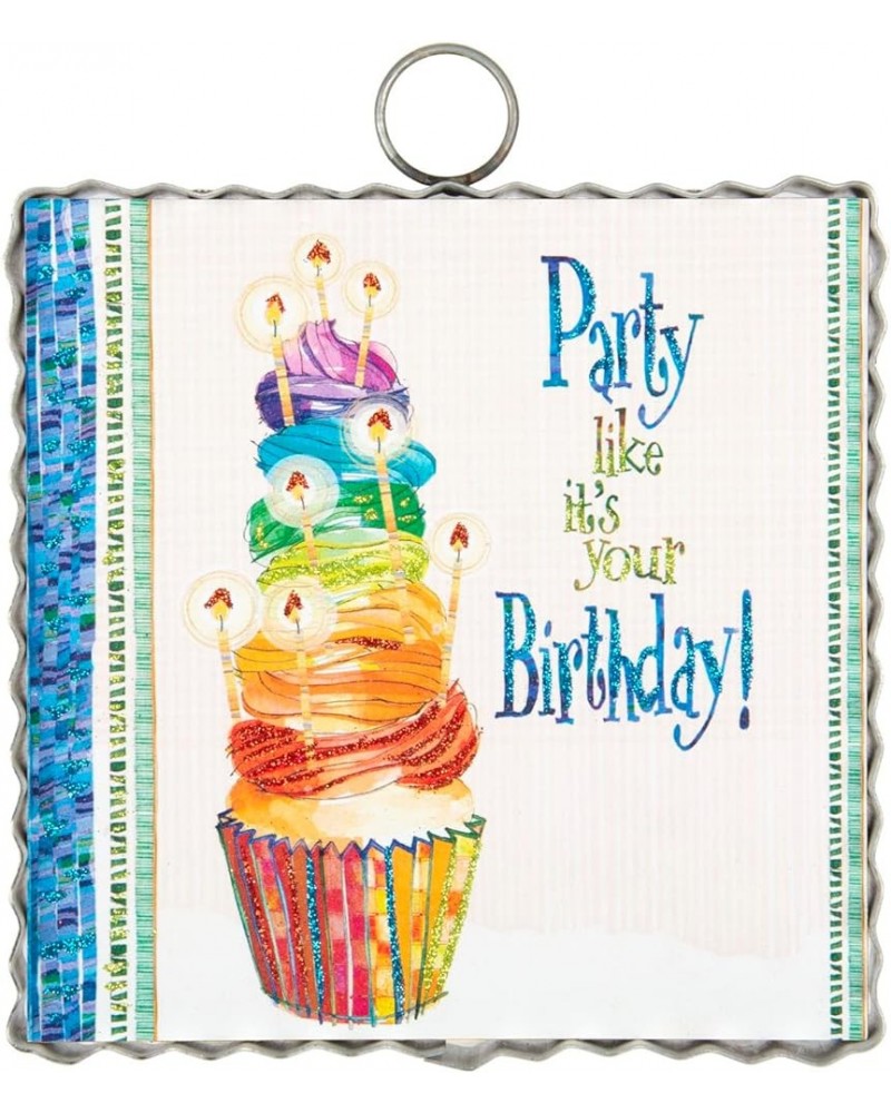 Mini Three Lemons Grace Wins - Metal & Wood Birthday Cupcake $16.79 Necklaces