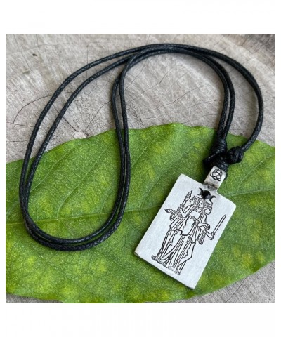 Pagan Jewelry Triple Moon Goddess Hecate Neopaganism Athenian light magic witchcraft ghosts sorcery Silver Pewter Unisex Men'...