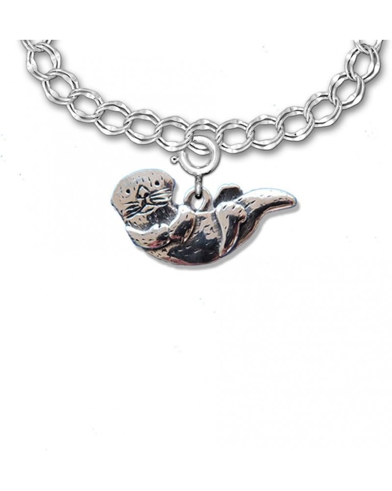 Sterling Silver Otter Charm for Charm Bracelet $24.84 Bracelets