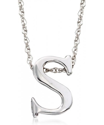 Sterling Silver Lowercase Initial Necklace 18-inch (L) $33.92 Necklaces