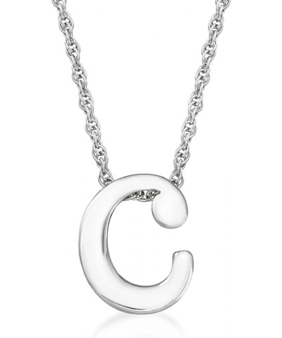 Sterling Silver Lowercase Initial Necklace 18-inch (L) $33.92 Necklaces