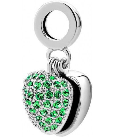 Heart I Love You Birthday Gifts Charms Bead For Charms Bracelet & Necklaces Green $8.99 Bracelets