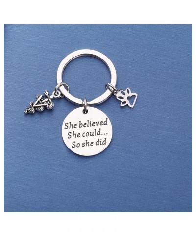 Veterinarian Keychain Veterinary Technician Gifts Vet Tech Jewelry Veterinarian Graduation Gifts Vet Keychain $7.94 Pendants