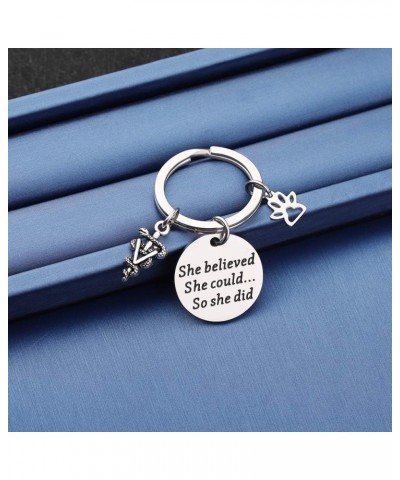 Veterinarian Keychain Veterinary Technician Gifts Vet Tech Jewelry Veterinarian Graduation Gifts Vet Keychain $7.94 Pendants