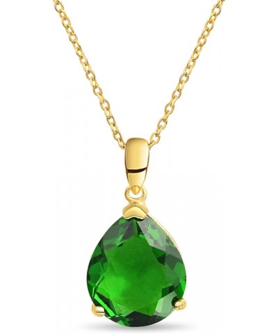 Women's Emerald Green Helenite earring set Parent Helenite Necklace $60.06 Jewelry Sets