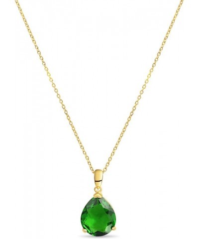 Women's Emerald Green Helenite earring set Parent Helenite Necklace $60.06 Jewelry Sets