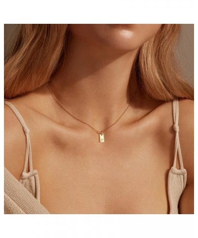 Initial Necklace for Women Gold Letter Necklace Dainty Name Necklace Initial Pendant Necklace Trendy Alphabet Necklace Gradua...