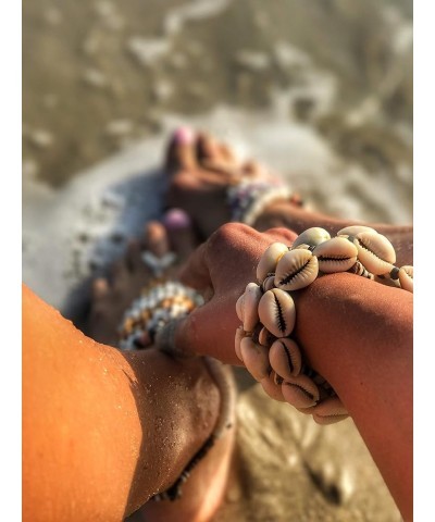 Natural Shell Necklace Bracelet Anklet Choker Seashell Women Men Statement Adjustable Beads Wakiki Beach Sea Shell Pendant Tu...