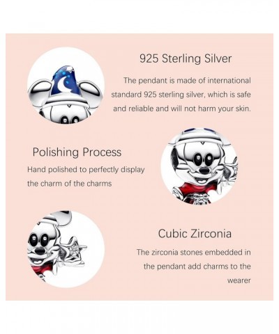 Disney Charms for Bracelets, 925 Sterling Silver Charms, Mickey, Minnie, Dumbo, Donald Duck, Disney Pandora Charms, Suitable ...