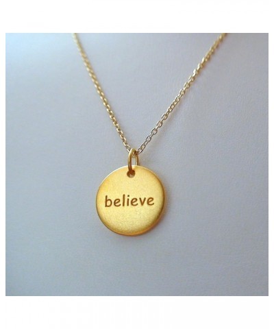 Sterling Silver Engraved Spiritual Necklace for Women GOLD BELIVE $11.50 Necklaces