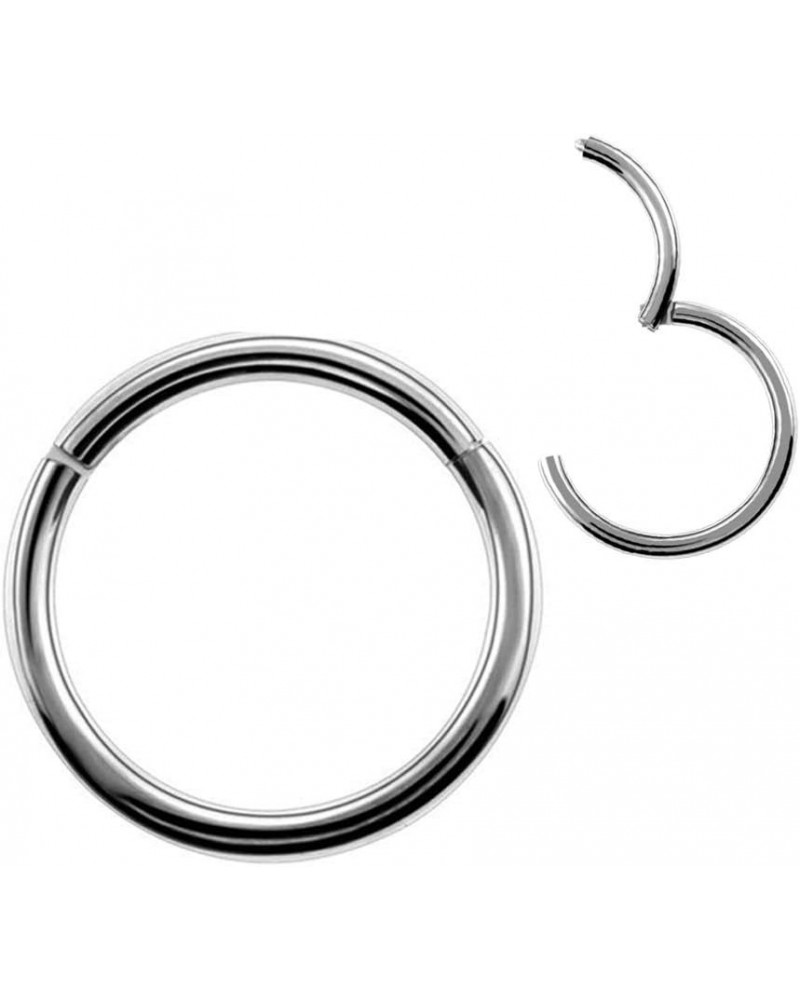 Formissky 16G 18G Segment Septum Hoop Nose Lip Ring Surgical Steel Tragus Cartilage Daith Earrings Piercing Jewelry 18G(1.0mm...