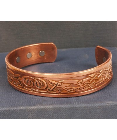 Indian Hand Crafted Healing Copper Bracelet Chakra Jewelry Cuff Gift Women Men. Attractive Celtic $10.82 Bracelets