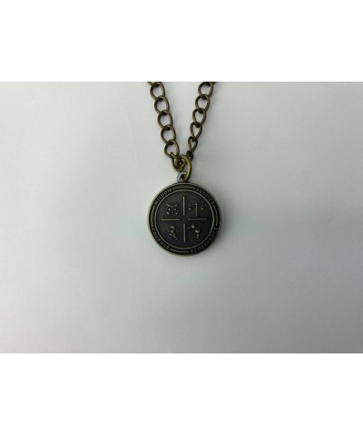 Stoic Necklace: The Cardinal Virtues, Memento Mori and Amor Fati $18.48 Necklaces