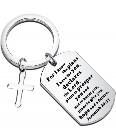 Christian Gift Jeremiah 29:11 Keychain I Know The Plans I Have for You Keychain Religious Jewelry Christian Fans Keychain $11...