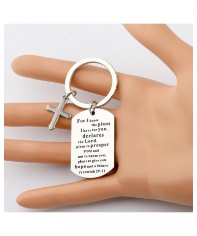 Christian Gift Jeremiah 29:11 Keychain I Know The Plans I Have for You Keychain Religious Jewelry Christian Fans Keychain $11...