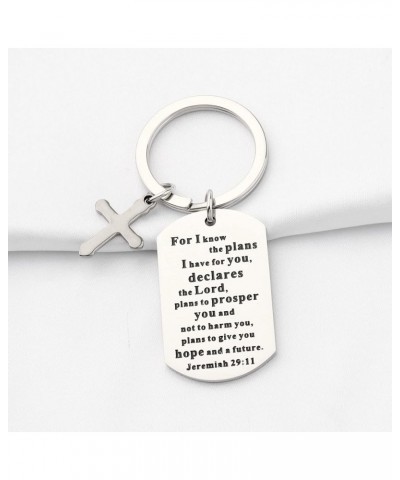 Christian Gift Jeremiah 29:11 Keychain I Know The Plans I Have for You Keychain Religious Jewelry Christian Fans Keychain $11...