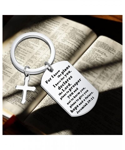 Christian Gift Jeremiah 29:11 Keychain I Know The Plans I Have for You Keychain Religious Jewelry Christian Fans Keychain $11...