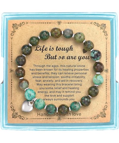 Encouragement Inspirational Bracelets For Women Men, Healing Bracelets For Women Spiritual, Anxiety Beaded Stretch Bracelet &...