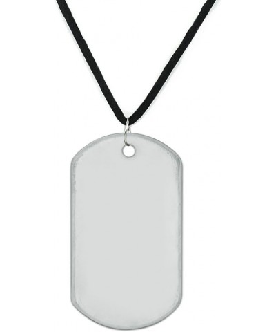 Italia Italy Italian Flag Military Dog Tag Pendant Necklace with Cord $10.02 Necklaces