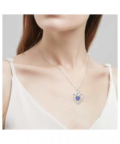 ?????????? ????????? for Women Forever Love Heart Pendant with Infinity Necklace ????? ??? ????? Mom Girlfriend Daughter Chri...