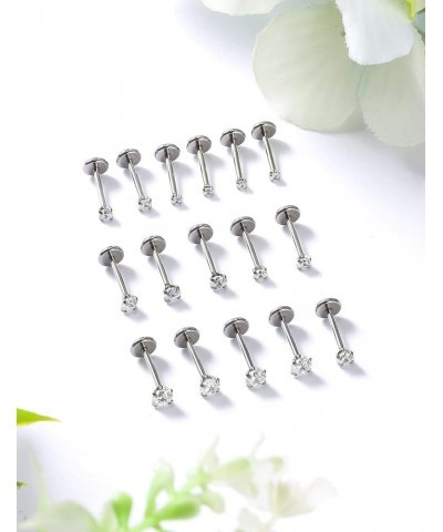 18G 20G Threadless Push in Lip Rings Nose Rings For Women Stainless Steel Labret Jewelry Monroe Lip Rings Medusa Piercing Jew...