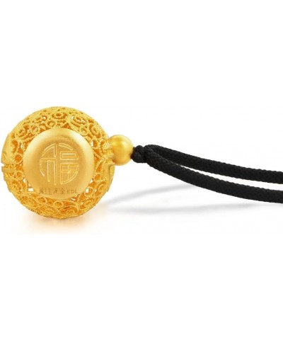 Cultural Blessings 999.9 24K Solid Gold Price-by-Weight 6.36g Gold Wulu Gourd Necklace for Women and Men 90852Z | 27.5 Inches...