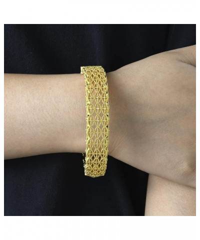 24K Gold Women Bangles Jewelry India Africa Bridal Wedding Jewelry Dubai Middle East Clothing Accessories 4 pieces B-48-4 $13...