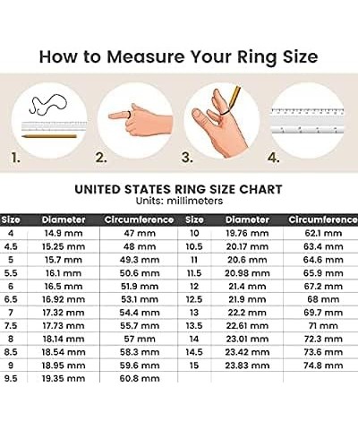 Three Stone Moissanite Engagement Rings for Women, 1-1/2 Carat D Color VVS1 Clarity Lab Created Diamond Rings 14K White Gold ...