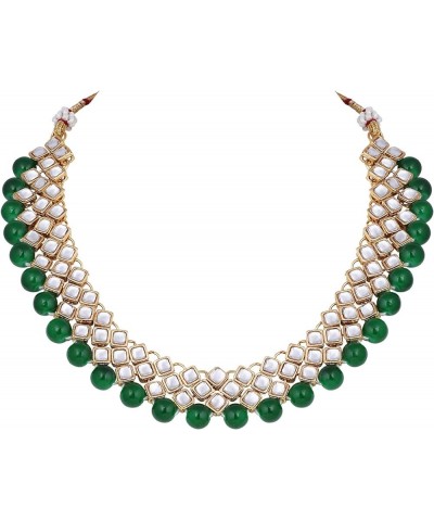 Indian Traditional Jewellry Set For Women Green $13.99 Jewelry Sets