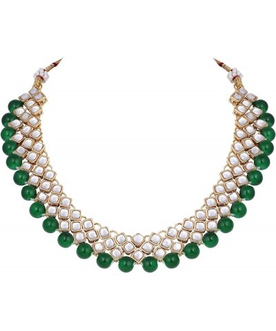 Indian Traditional Jewellry Set For Women Green $13.99 Jewelry Sets