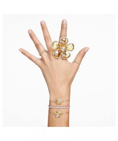 Gema Flower Motif Bracelet Collection Yellow Flower Bracelet $50.25 Bracelets