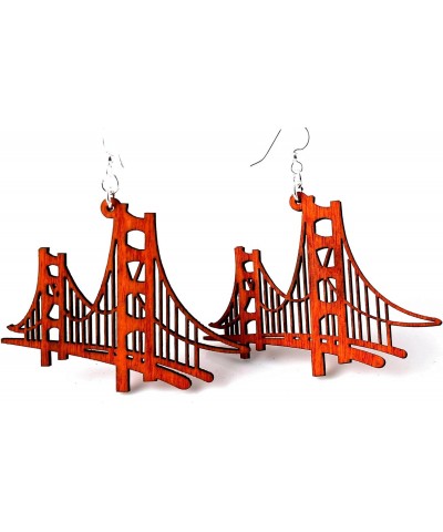 Golden Gate Bridge Earrings $10.59 Earrings