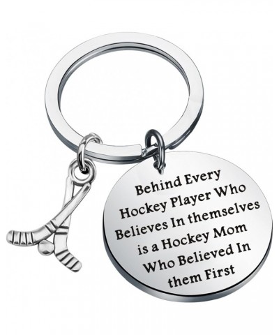 Hockey Mom Gift Ice Hockey Keychain Hockey Team Mom Keychain Hockey Coach Appreciation Gift Hockey Players Gift Hockey Mom Ke...