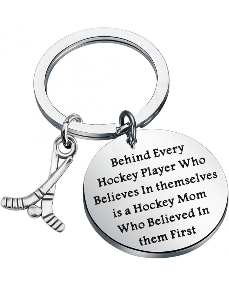 Hockey Mom Gift Ice Hockey Keychain Hockey Team Mom Keychain Hockey Coach Appreciation Gift Hockey Players Gift Hockey Mom Ke...