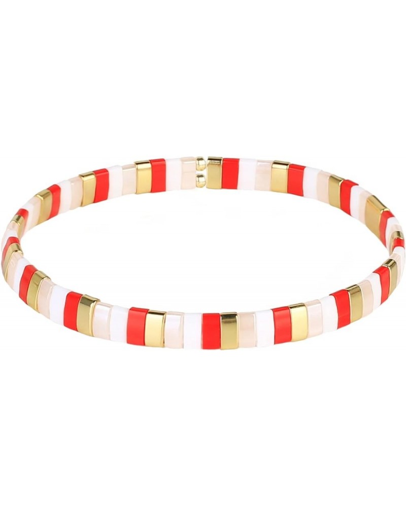 Elastic Tila Beads Bracelets Stranded Tila Beads 14 2006H $11.59 Bracelets