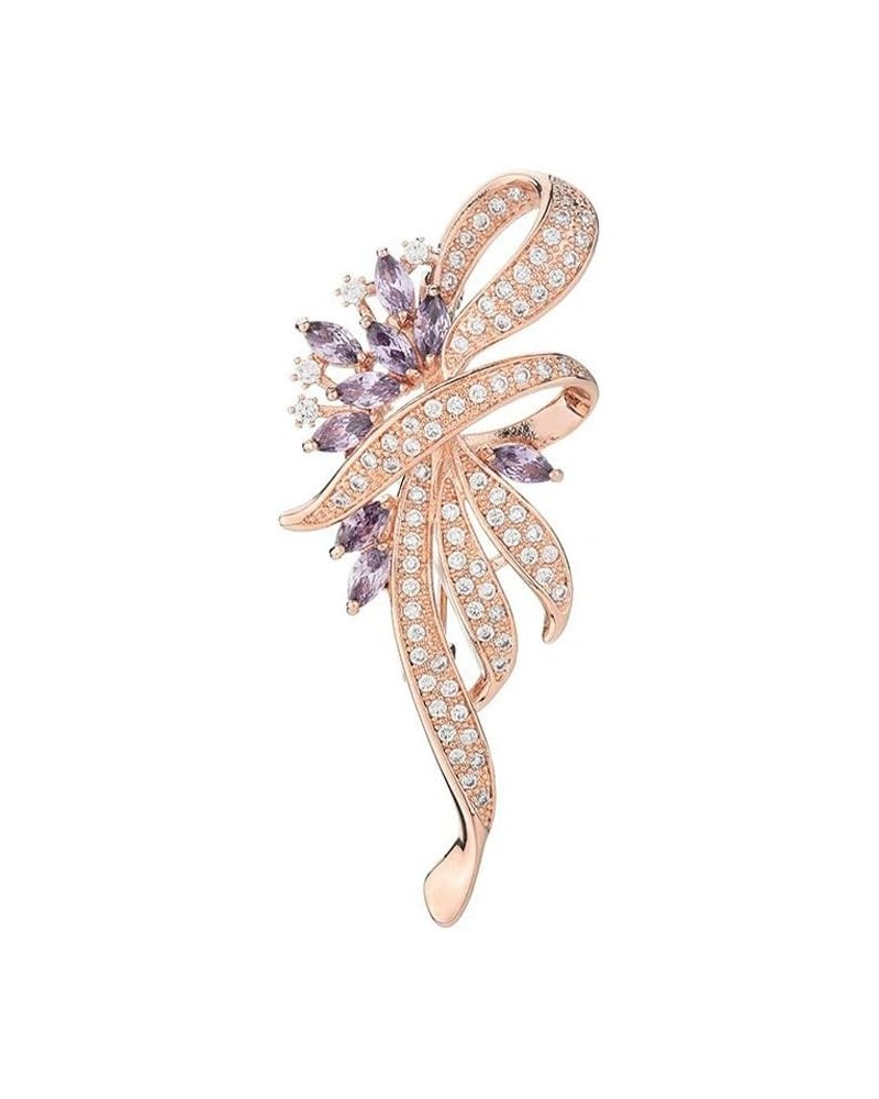 Flower Brooches for Women Girls Rhinestone Brooches Lapel Pins Hat Pins Birthday Gifts Jewelry Gifts for Mom Wife style 14 $1...