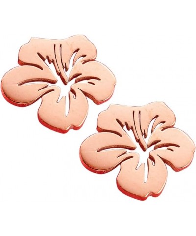 Small Stainless Steel Bohemian Five-petaled Flower Daisy Stud Earrings Plant Ear Studs Pendientes Gift rose gold 1 $7.74 Earr...