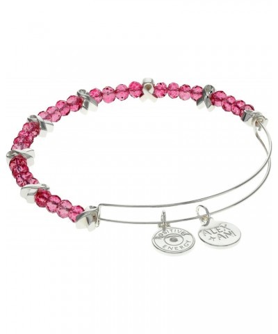 Breast Cancer Awareness Pink Ribbon Bangle $12.82 Bracelets