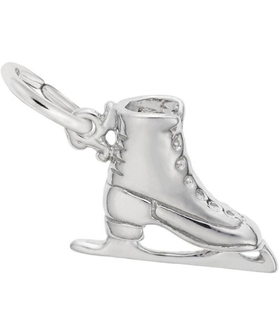 Rembrandt Ice Skate Charm 925 Sterling Silver $15.40 Bracelets