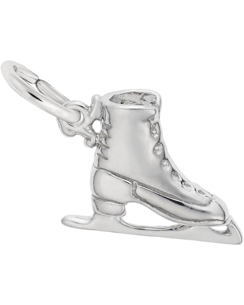 Rembrandt Ice Skate Charm 925 Sterling Silver $15.40 Bracelets